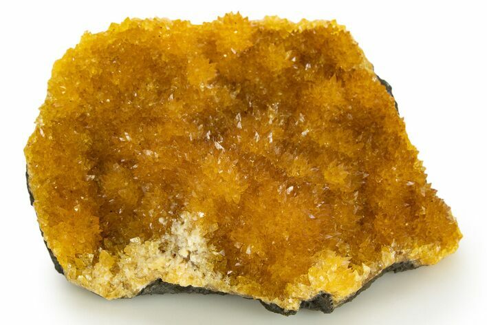 Intense Orange Calcite Crystal Cluster - Poland #331981